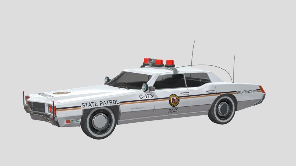 POLICE Car 1970