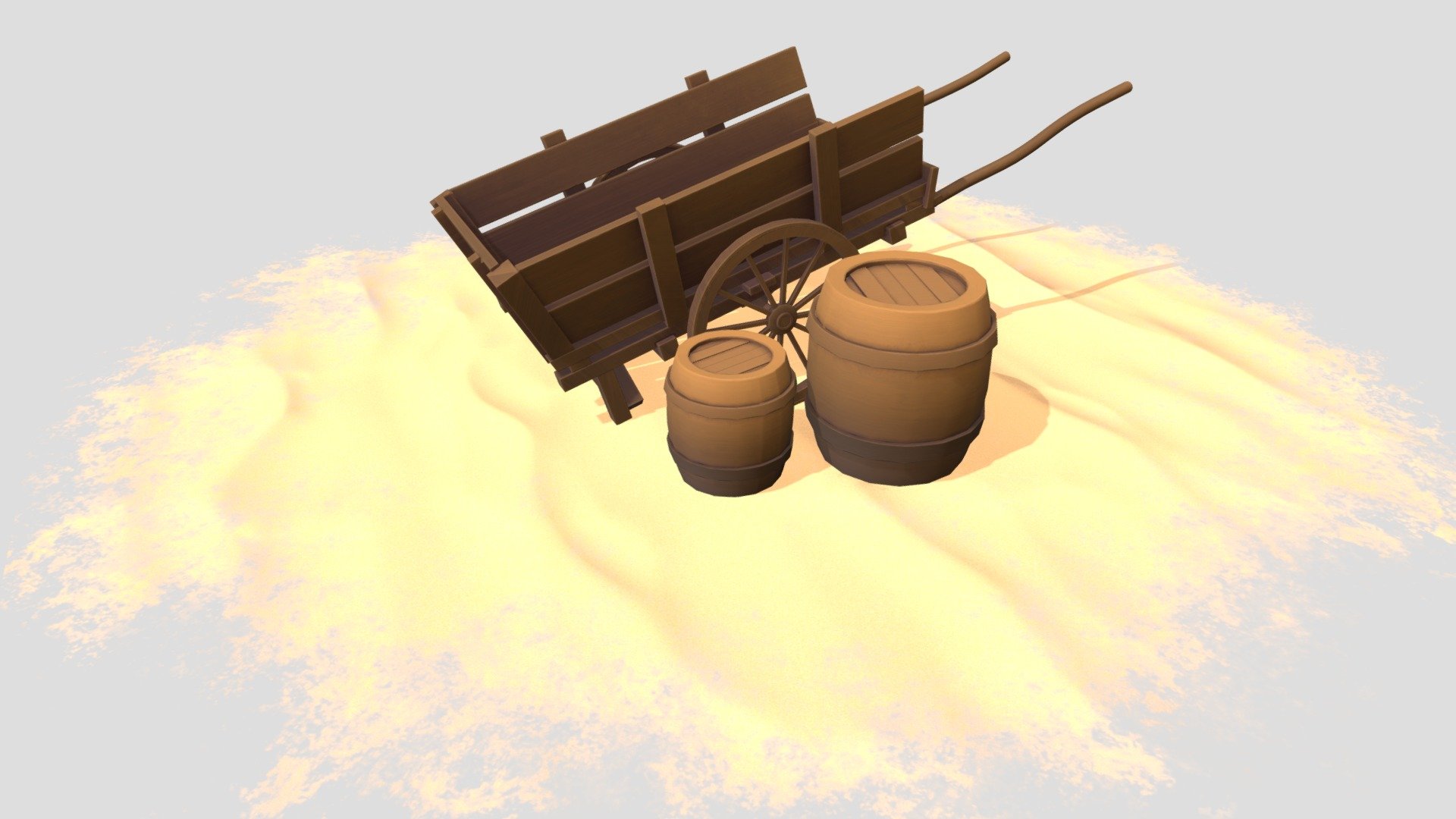 Wooden Cart