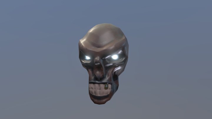 Q1_Skull_Head 3D Model