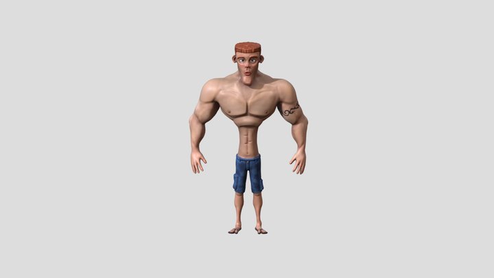 Paranorman Mitch 3D Model