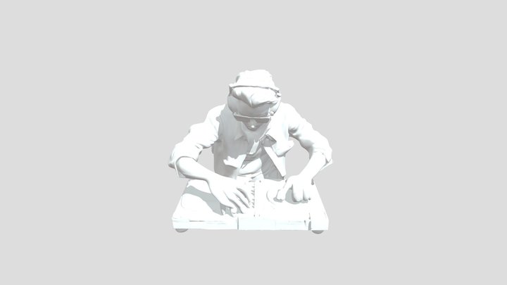 DJ_ Vibes 3D Model