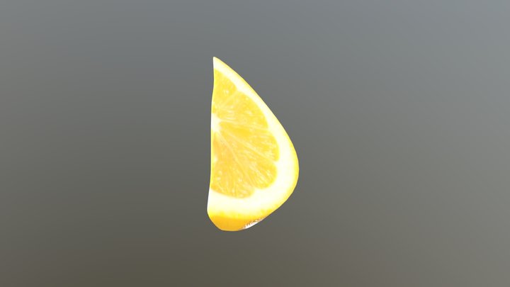 lemon slice 3D Model