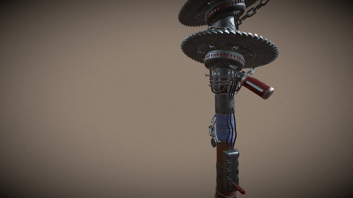 Zvezdochka from Atomic Heart 3D Model