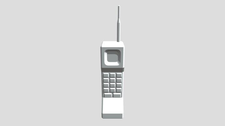 Hello Neighbor Alpha 1 Phone 3D Model