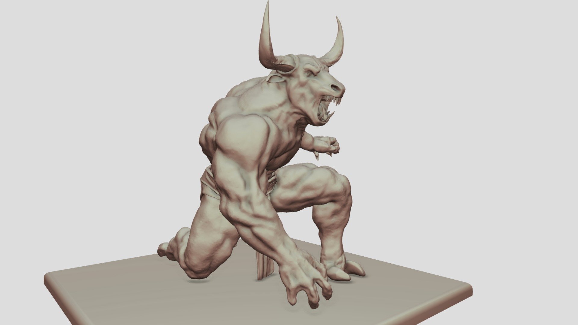 bull - 3D model by sandeep.irsavalda [8a546e1] - Sketchfab