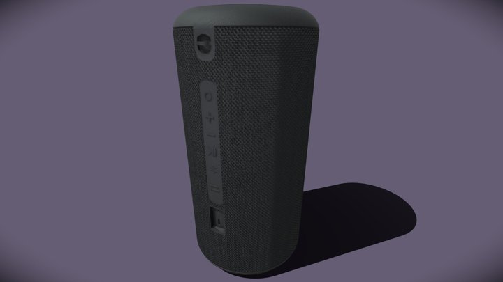 Speaker(Edit) 3D Model