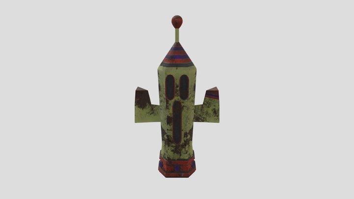 Post-Apocalyptic Nebuloid (V1) 3D Model