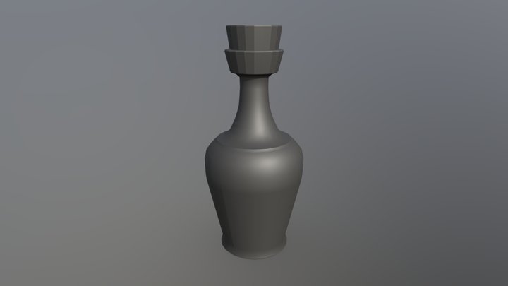 1-3_Bottle_Mesh 3D Model