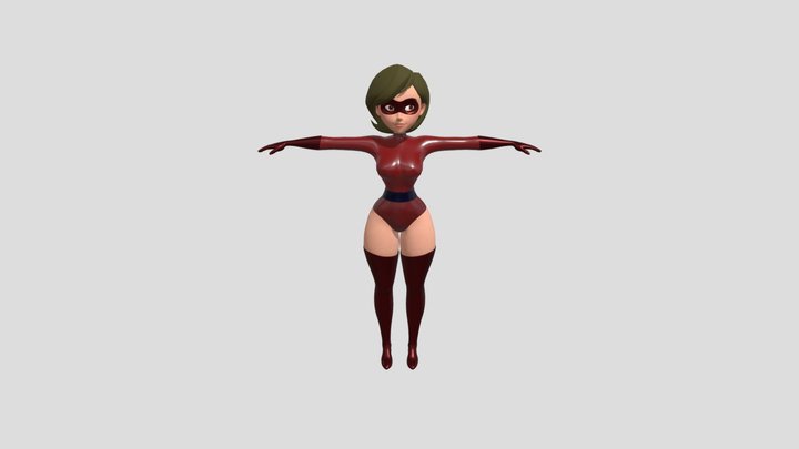 Babe 2 from blasto ps1 3D Model