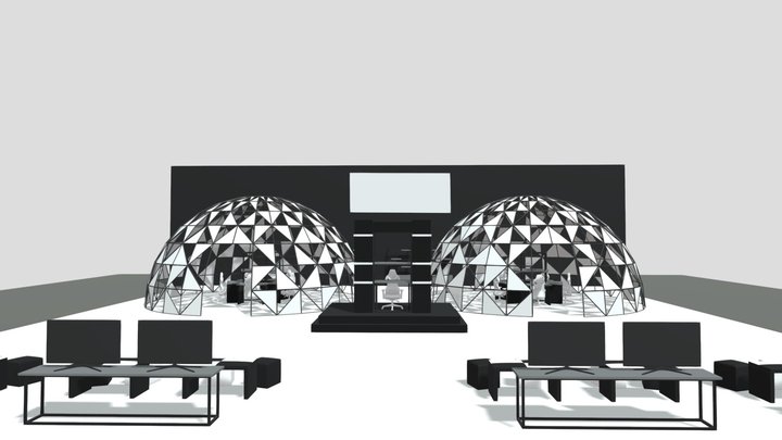 ARENA DE JOGOS 3D Model
