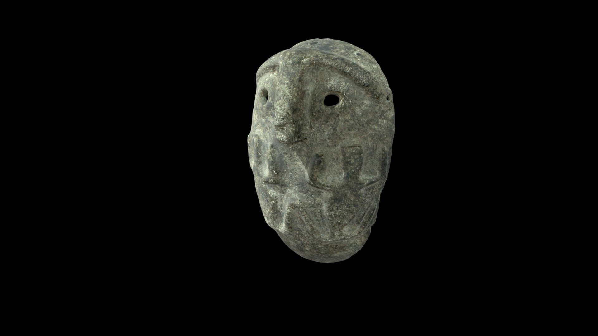 N° inv. APC 1055 - 3D model by MuseeduMasqueBinche [8a5686c] - Sketchfab