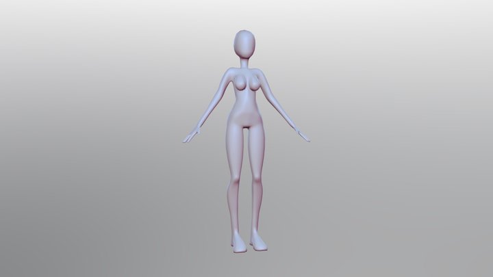 Modelo de mujer 3D Model