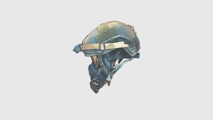 Противогаз 3D Model