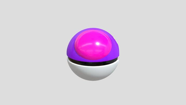 Pokemon Master Ball 3D Model