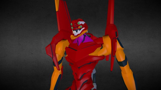 EVA 02 3D Model