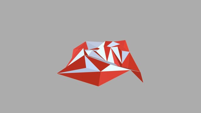 三角愛 3D Model