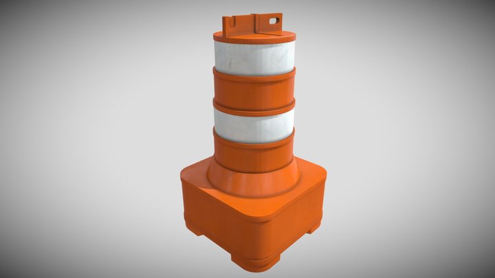 Cone 110 cm 004 3D Model