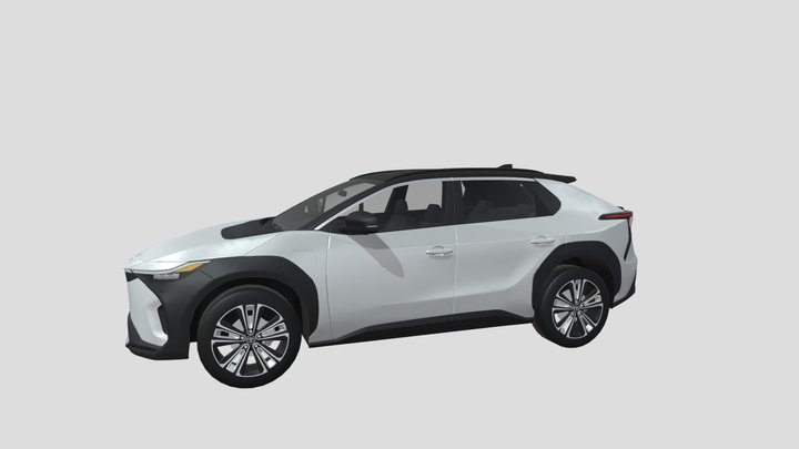 Toyota BZ4X 3D Model