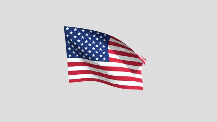 The United States of America 3D Model
