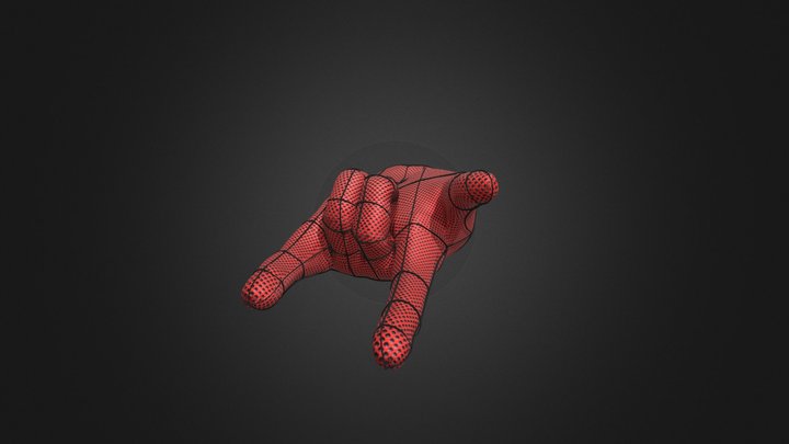 Spider-Man Hand 3D Model