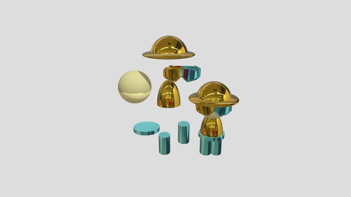 Rich Bambi 3D Model