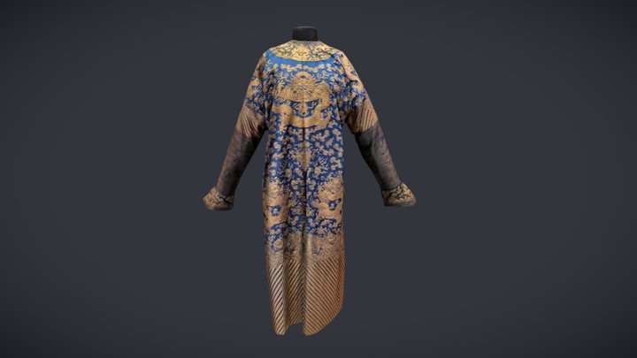 Pearl S. Buck's Imperial Robe 3D Model