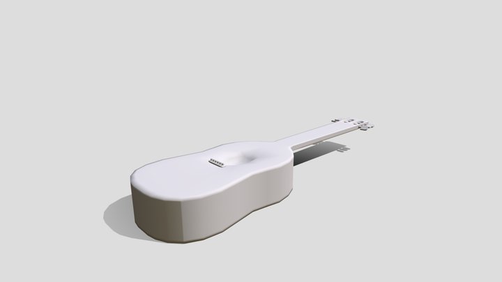 Guitar Day 7 3D Model