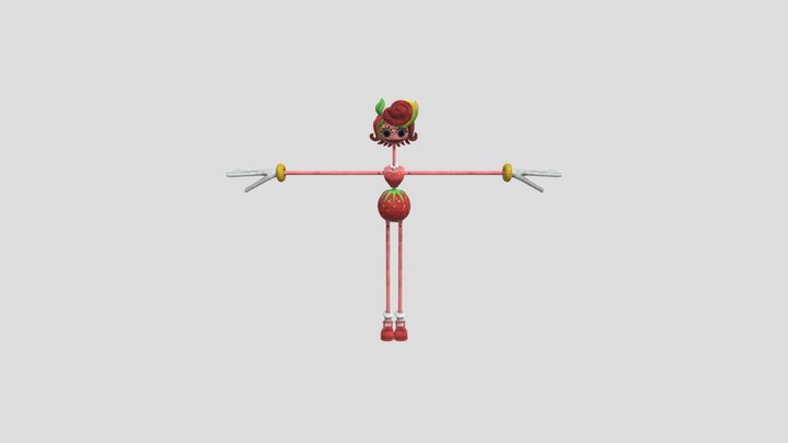 Mommy_Long_Legs_Strawberry.Zip.2 3D Model