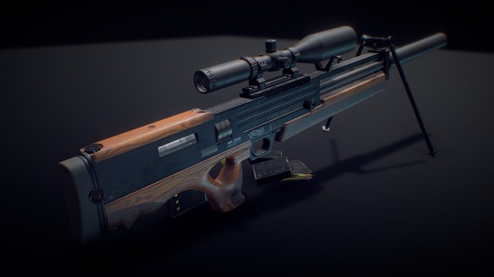 WA2000 3D Model