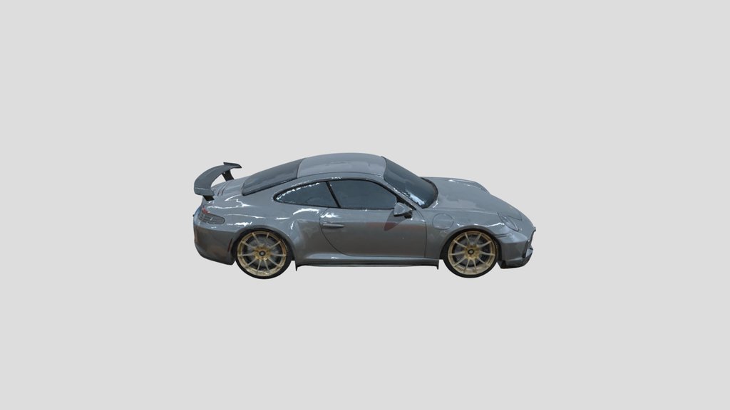 Porsche Car 3d Model