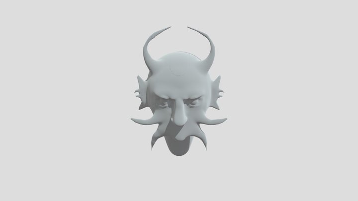 IF devil had a face 3D Model