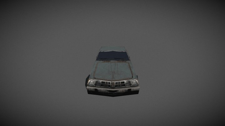 PSX style Pontiac Ventura 1977's 3D Model