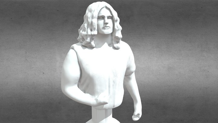 Forrest Bust 2018 - 3D Scan to Bust