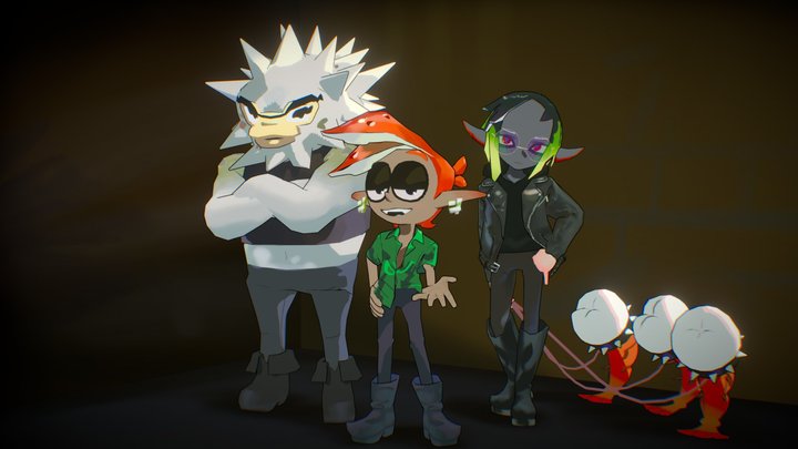 Splatoon 3D models - Sketchfab