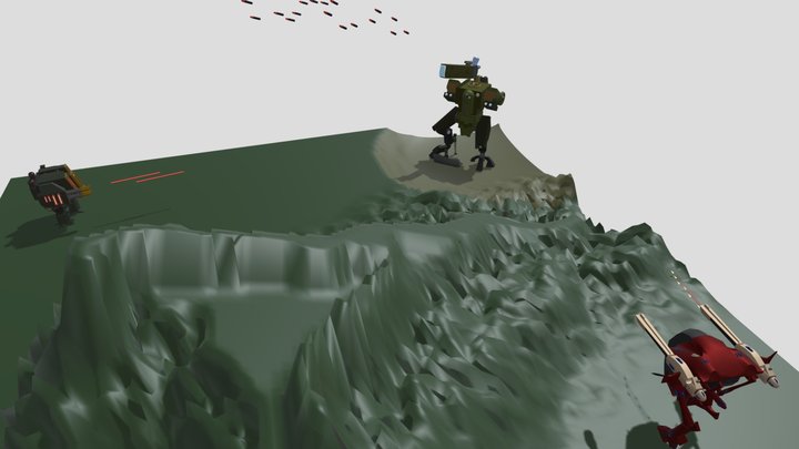 Warwalker 3D Model