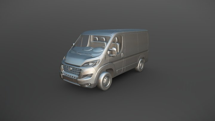 2014 Fiat Ducato 3D Model