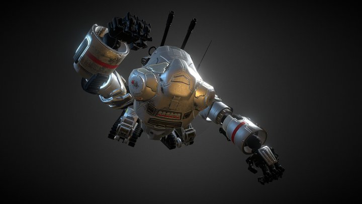 Titanfall Goliath 3D Model