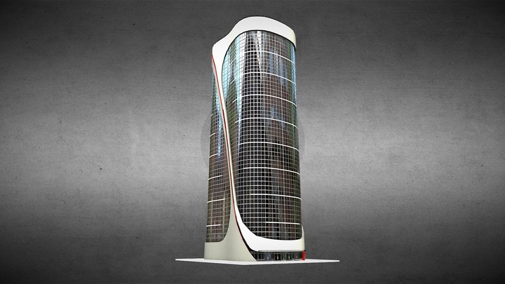Sci-Fi building- Utopia 3 3D Model