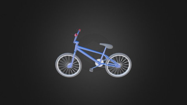 Kid's Bike 3D Model