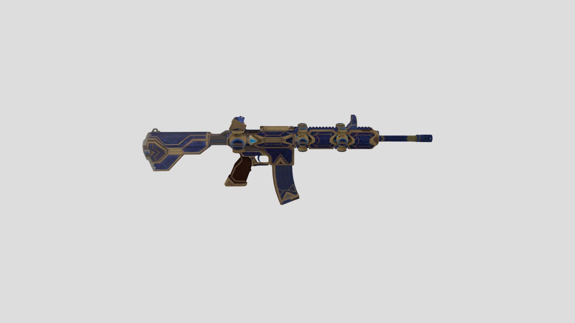 Arcane X Pubg M416 Gun Skin Download Free 3d Model By Awesome awesome 8a69bef