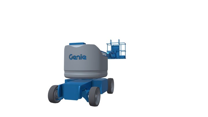 Z-40/23 N RJ Articulated Boom Lift (Genie) 3D Model