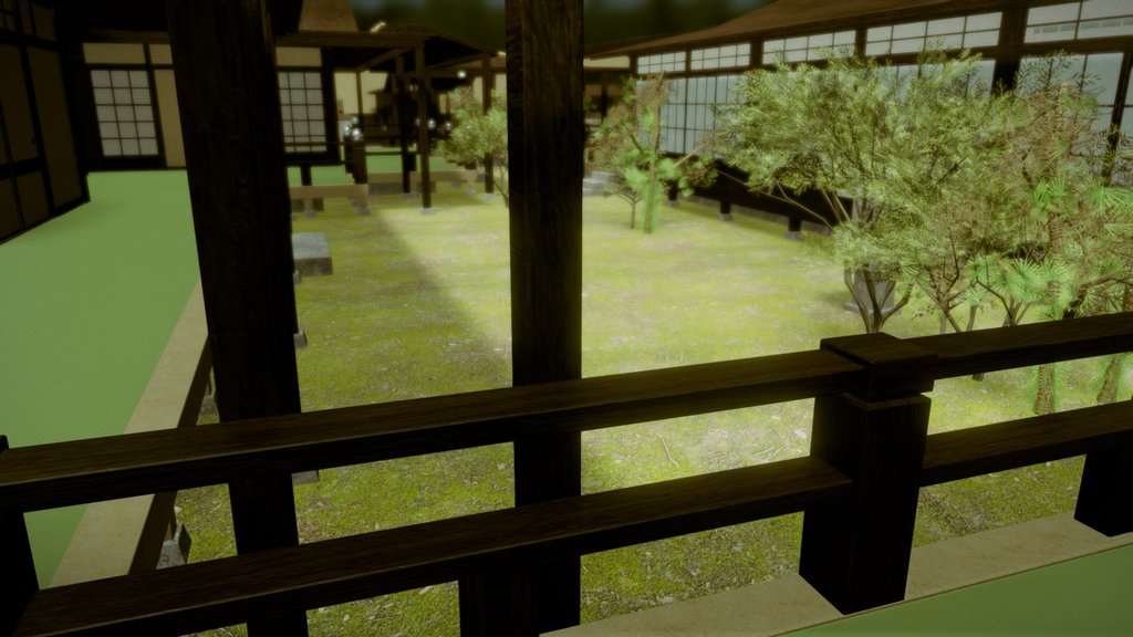 Japanese-like mansion