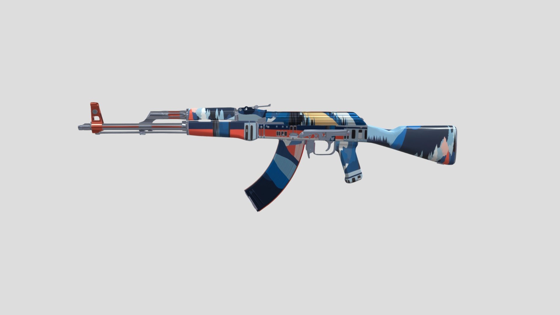 PAINTRAIN - 3D model by ob.rasty [8a6cb79] - Sketchfab