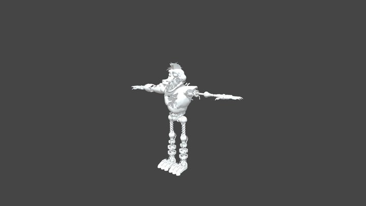 FNAF SB  Ruined Monty - Download Free 3D model by KPMisParrot [176d880] -  Sketchfab