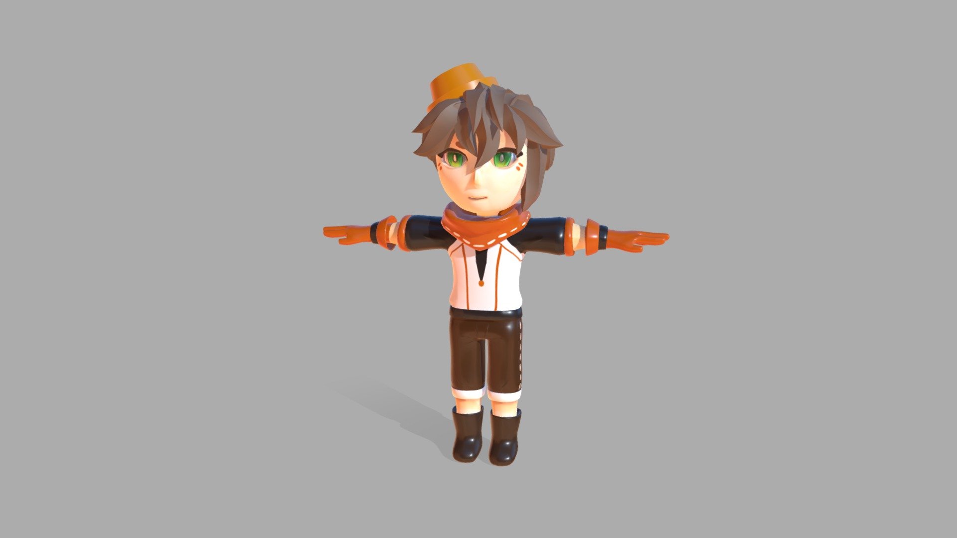 KAI - 3D model by krittapornploy [8a6cfe6] - Sketchfab