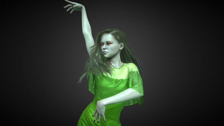 【Step Up】The Dancer - Rachel 3D Model