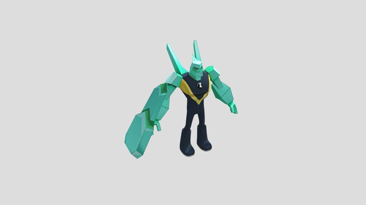 Diamondhead: Ben 10 (2016 - 2021) 3D Model