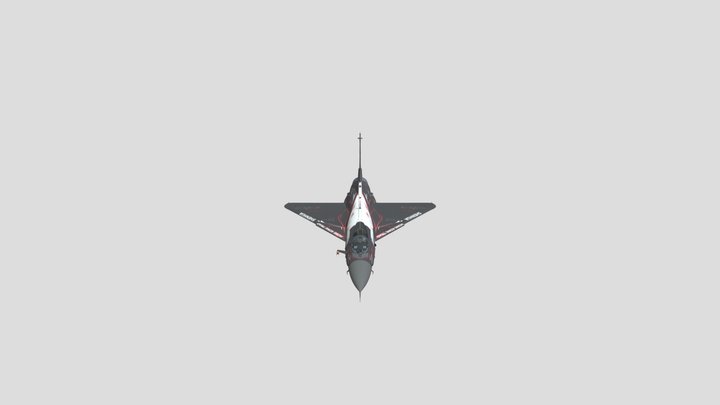 J-10A Shenhua without anime 3D Model