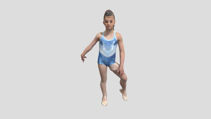 Beach_ Athlete_0413171950_texture 3D Model