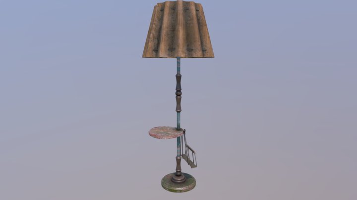 Damaged_lamp 3D Model